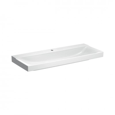 Geberit Xeno2 umywalka 120x48 cm meblowa prostokątna biała KeraTect 500.551.01.1