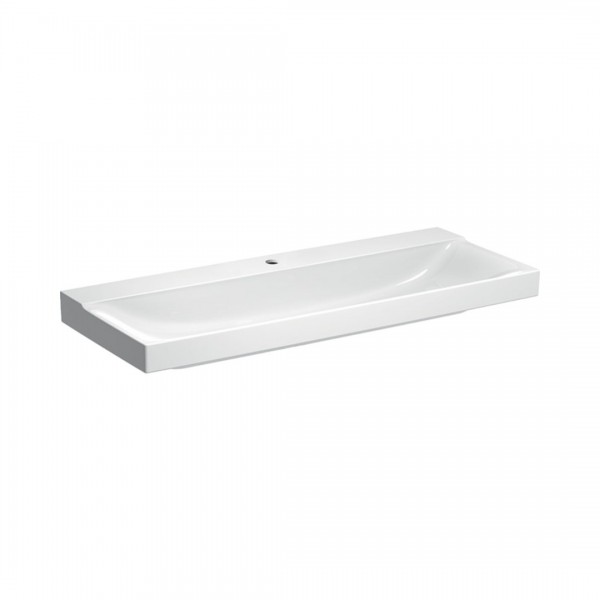 Geberit Xeno2 umywalka 120x48 cm meblowa prostokątna biała KeraTect 500.551.01.1