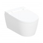 Geberit Duofix DuoFresh AquaClean Sela zestaw WC podtynkowy 6w1 toaleta myjąca wisząca spłukiwanie wirowe biała KeraTeck 73626