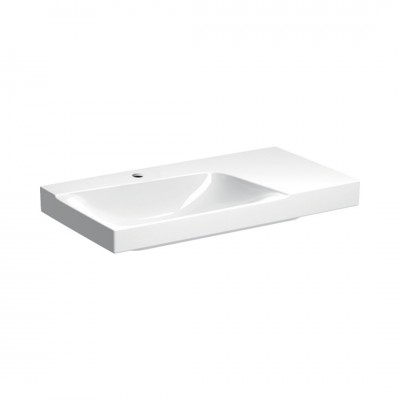 Geberit Xeno2 umywalka 90x48 cm meblowa prostokątna prawa biała KeraTect 500.533.01.1