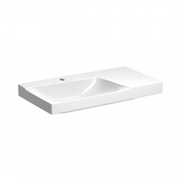 Geberit Xeno2 umywalka 90x48 cm meblowa prostokątna prawa biała KeraTect 500.533.01.1