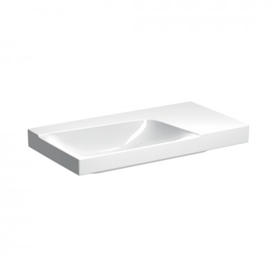 Geberit Xeno2 umywalka 90x48 cm meblowa prostokątna prawa biała KeraTect 500.534.01.1