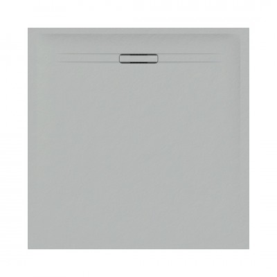 Geberit Sestra brodzik kwadratowy 80x80 cm szary 550.291.00.2