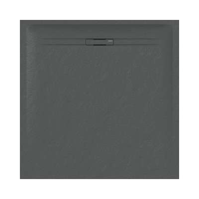 Geberit Sestra brodzik kwadratowy 80x80 cm grafit 550.292.00.2