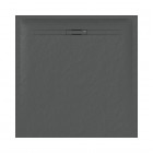 Geberit Sestra brodzik kwadratowy 80x80 cm grafit 550.292.00.2