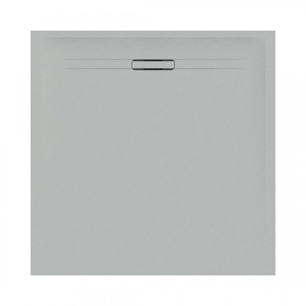 Geberit Sestra brodzik kwadratowy 80x80 cm szary 550.291.00.2