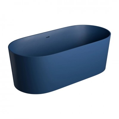 Omnires Ovo M+ wanna wolnostojąca 160x75 cm granatowy mat OVO160WWZPMB