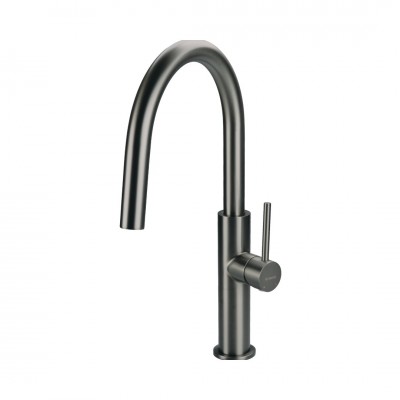 Deante Evora bateria kuchenna stojąca titanium BQJ_D62M