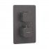 Deante Box bateria wannowo-prysznicowa podtynkowa termostatyczna titanium BXY_DECT