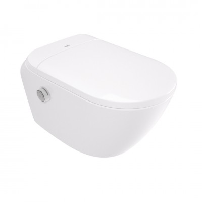 Deante Silia miska WC wisząca smart z deską automatyczną toaleta myjąca biała CSID6ZPW