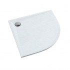 Schedpol Libra White Stone brodzik półokrągły 90x90 cm 3SP.L1O-9090/B/ST