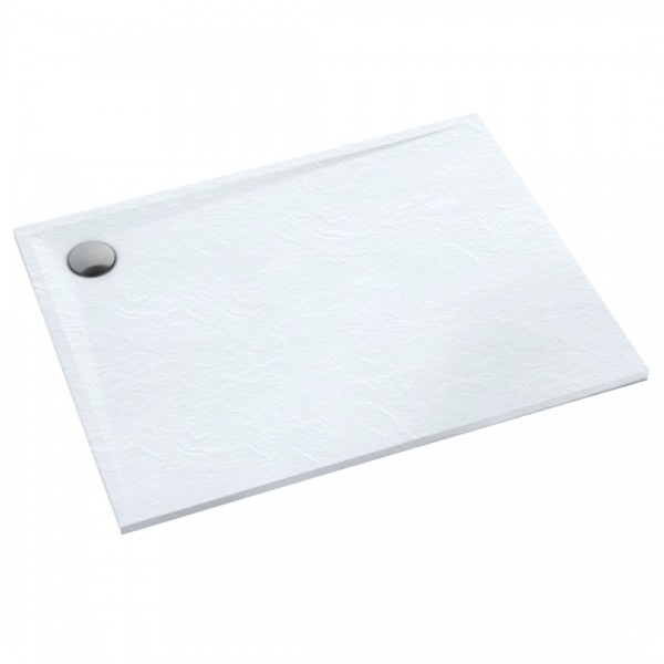 Schedpol Libra White Stone brodzik prostokątny 80x110 cm 3SP.L4P-80110