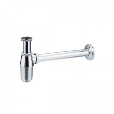Aquagrif Mod. B syfon umywalkowy okrągły chrom 400040125