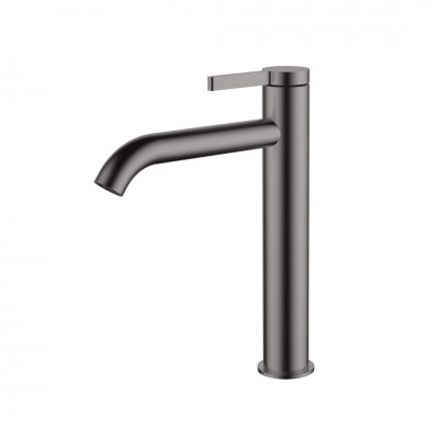 Aquagrif Urban Flow bateria umywalkowa wysoka stojąca gun metal 01URF120GM