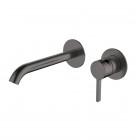 Aquagrif Urban Flow bateria umywalkowa podtynkowa wylewka 20,3 cm gun metal 01URF160GM