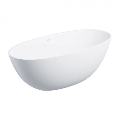 Omnires Shell M+ wanna wolnostojąca 160x75 cm biały mat SHELLWWZPBM