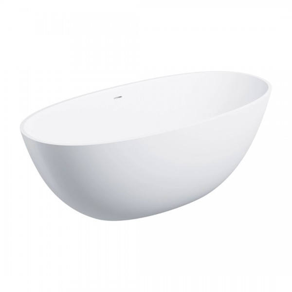 Omnires Shell M+ wanna wolnostojąca 160x75 cm biały mat SHELLWWZPBM