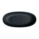 Omnires Shell M+ wanna wolnostojąca 160x75 cm czarny lava mat SHELLWWZPBLV