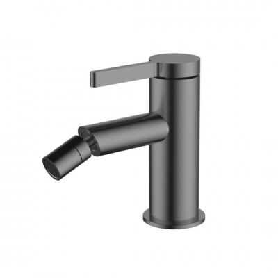 Aquagrif Urban Flow bateria bidetowa stojąca gun metal 01URF200GM