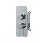 Aquagrif Urban Flow bateria wannowo-prysznicowa podtynkowa chrom 01URF371CR