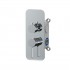 Aquagrif Urban Flow bateria wannowo-prysznicowa podtynkowa chrom 01URF371CR