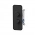 Aquagrif Urban Flow bateria wannowo-prysznicowa podtynkowa czarny mat 01URF371NG