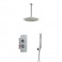 Aquagrif Urban Flow zestaw prysznicowy podtynkowy deszczownica 25 cm chrom 19URFER23702