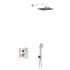 Aquagrif QB zestaw prysznicowy podtynkowy deszczownica 25 cm chrom 19QBEEC20502
