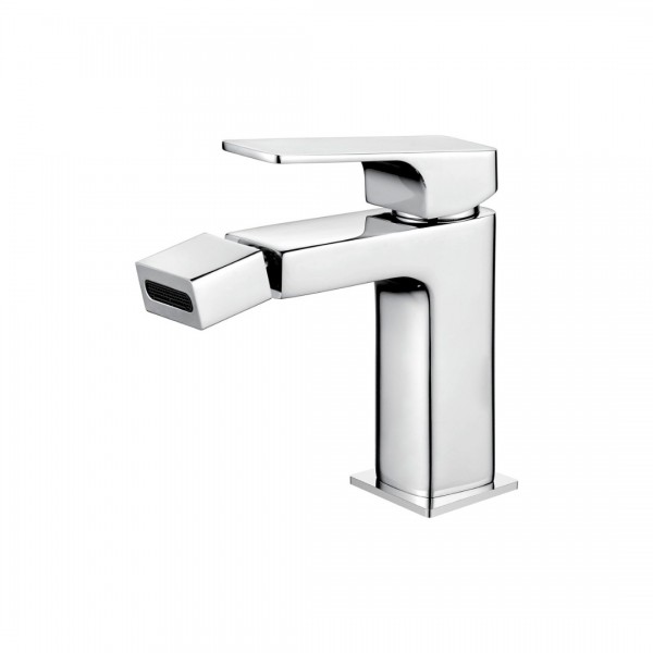 Aquagrif Delta bateria bidetowa stojąca chrom 01DEL200CR