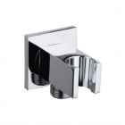 Aquagrif CCT przyłącze kątowe z uchwytem ścienne chrom 19CCT0125