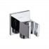 Aquagrif CCT przyłącze kątowe z uchwytem ścienne chrom 19CCT0125