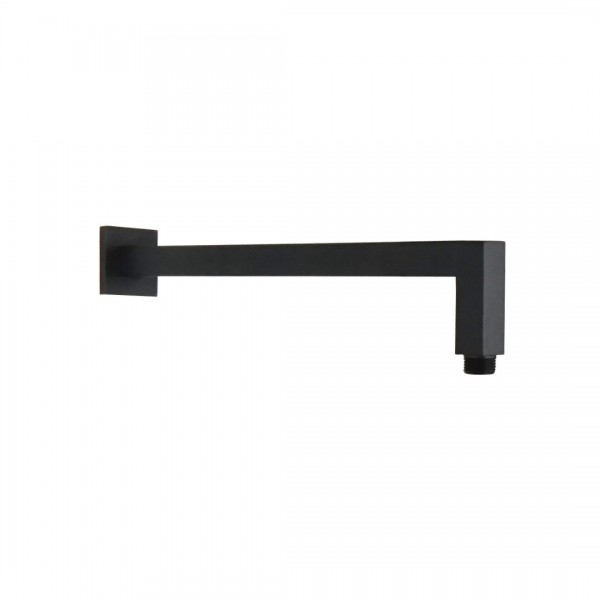Aquagrif Stilus ramię deszczownicy 35 cm kwadratowe ścienne czarny mat 12STI0525