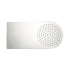 Aquagrif Flow R1 deszczownica prostokątna 50x25 cm chrom 19FLO0220R1F