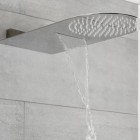 Aquagrif Flow R2 deszczownica prostokątna 50x25 cm chrom 19FLO0220R2F