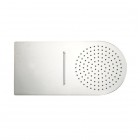 Aquagrif Flow R2 deszczownica prostokątna 50x25 cm chrom 19FLO0220R2F