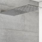 Aquagrif Flow C2 deszczownica prostokątna 50x25 cm chrom 19FLO0220C2F