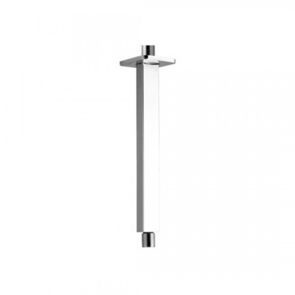 Aquagrif Stylo ramię do deszczownicy 20 cm kwadratowe sufitowe chrom 12STY0120
