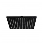 Aquagrif Atlas C deszczownica kwadratowa 25x25 cm czarny mat 11ATL0525C25