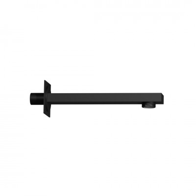 Aquagrif ROC wylewka wannowa 15,4 cm ścienna czarny mat 19ROC0525