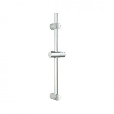 Aquagrif QU drążek prysznicowy 66 cm ścienny chrom 15QU0100