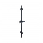 Aquagrif KE drążek prysznicowy 66 cm ścienny czarny mat 15KE0500