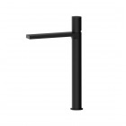 Aquagrif Tube bateria umywalkowa wysoka stojąca czarny mat 01TUB130NG