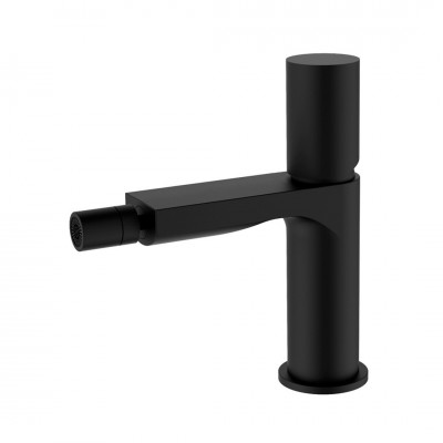 Aquagrif Tube bateria bidetowa stojąca czarny mat 01TUB200NG