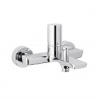 Aquagrif Tube bateria wannowa ścienna chrom 01TUB400CR