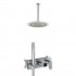 Aquagrif Beta zestaw prysznicowy podtynkowy deszczownica 25 cm chrom 19BETER24002