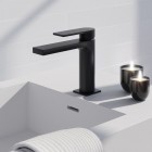 Aquagrif Alpha bateria umywalkowa stojąca czarny mat 01ALP100NG