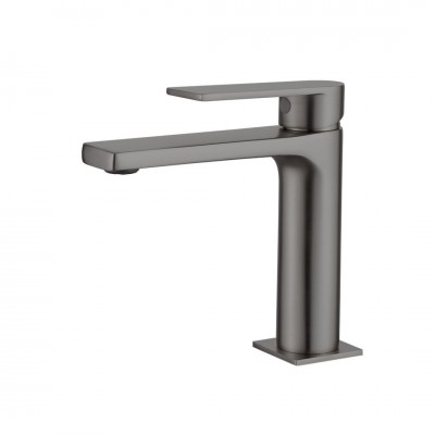 Aquagrif Alpha bateria umywalkowa stojąca gun metal 01ALP100CR
