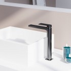 Aquagrif Alpha bateria umywalkowa wysoka stojąca gun metal 01ALP120GM