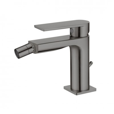 Aquagrif Alpha bateria bidetowa stojąca gun metal 01ALP200GM