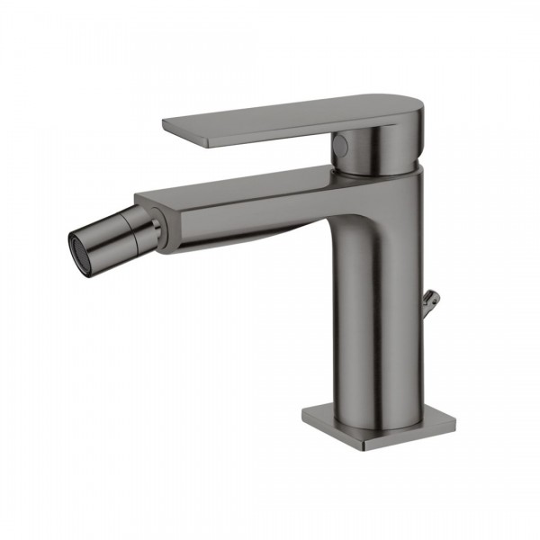 Aquagrif Alpha bateria bidetowa stojąca gun metal 01ALP200GM